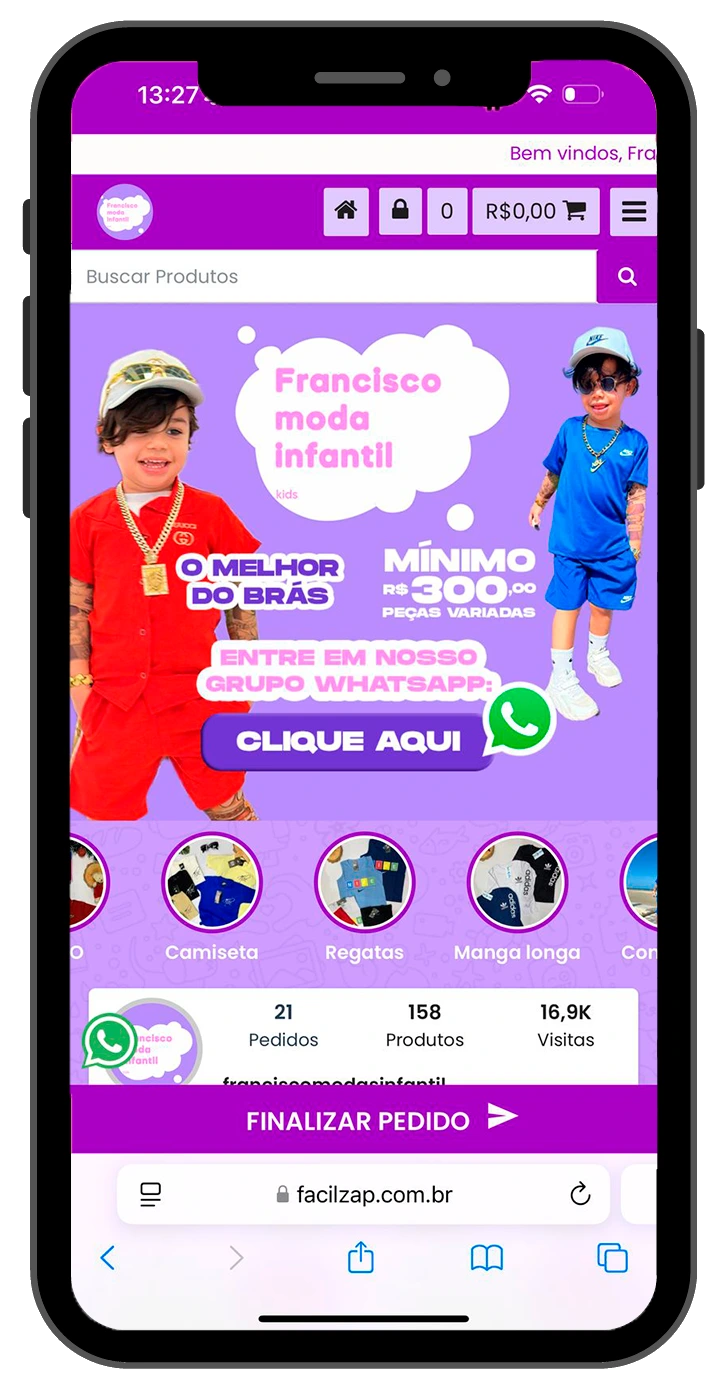 Francisco moda infantil
